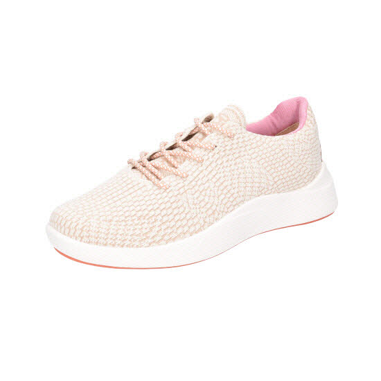 Legero Schnürschuh Textil Weiss beige Weite G