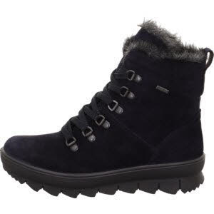 Legero Stiefelette Leder \\ NOVARA blau Weite G