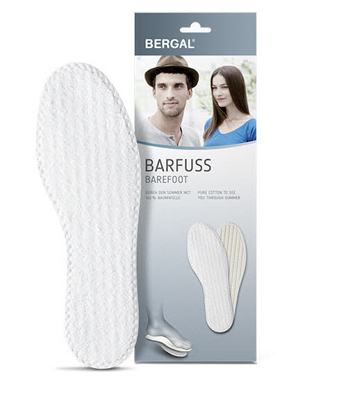 Solitaire Cotton Barfuss Sohle Bild 1