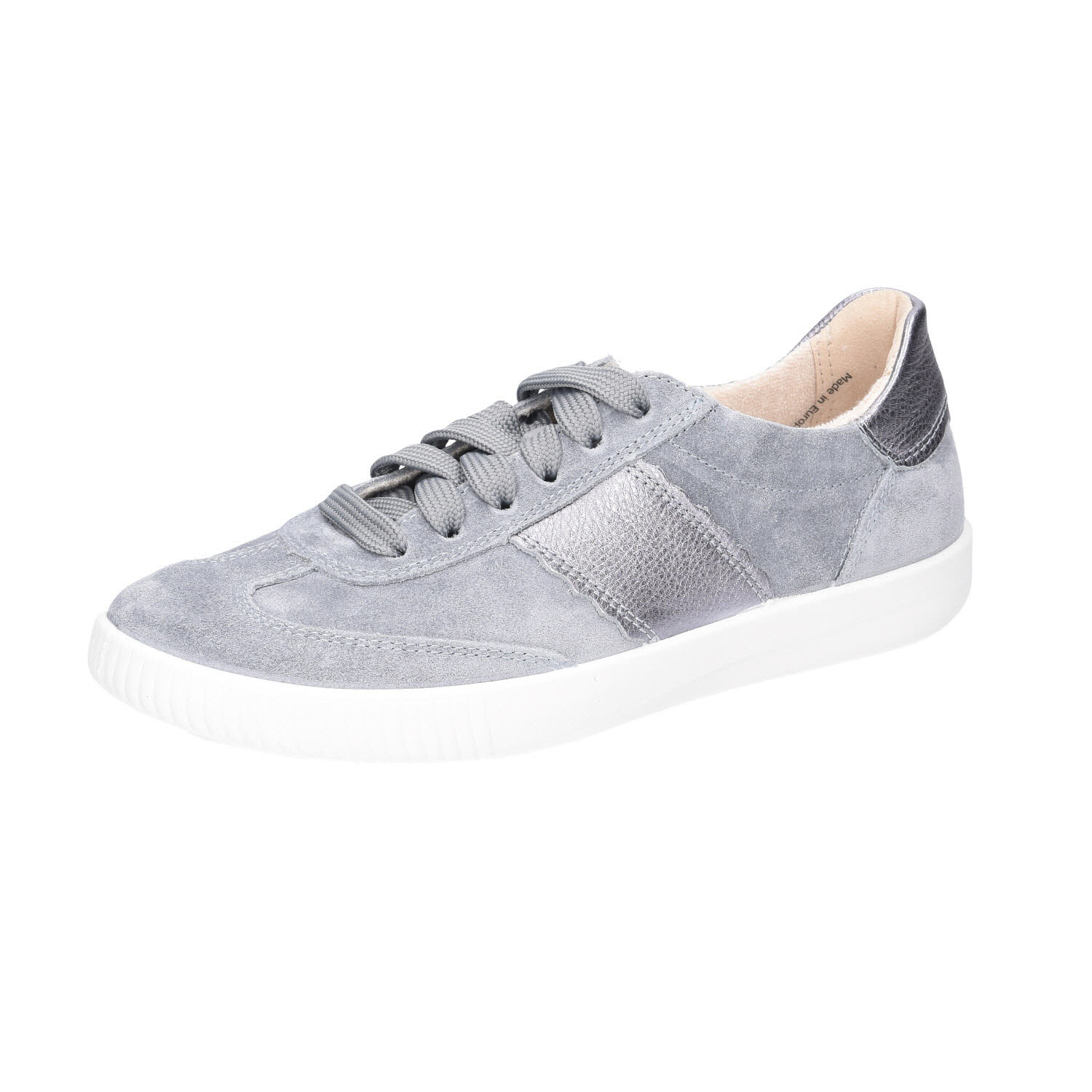 Legero Silence Velourleder Aria blau Weite G