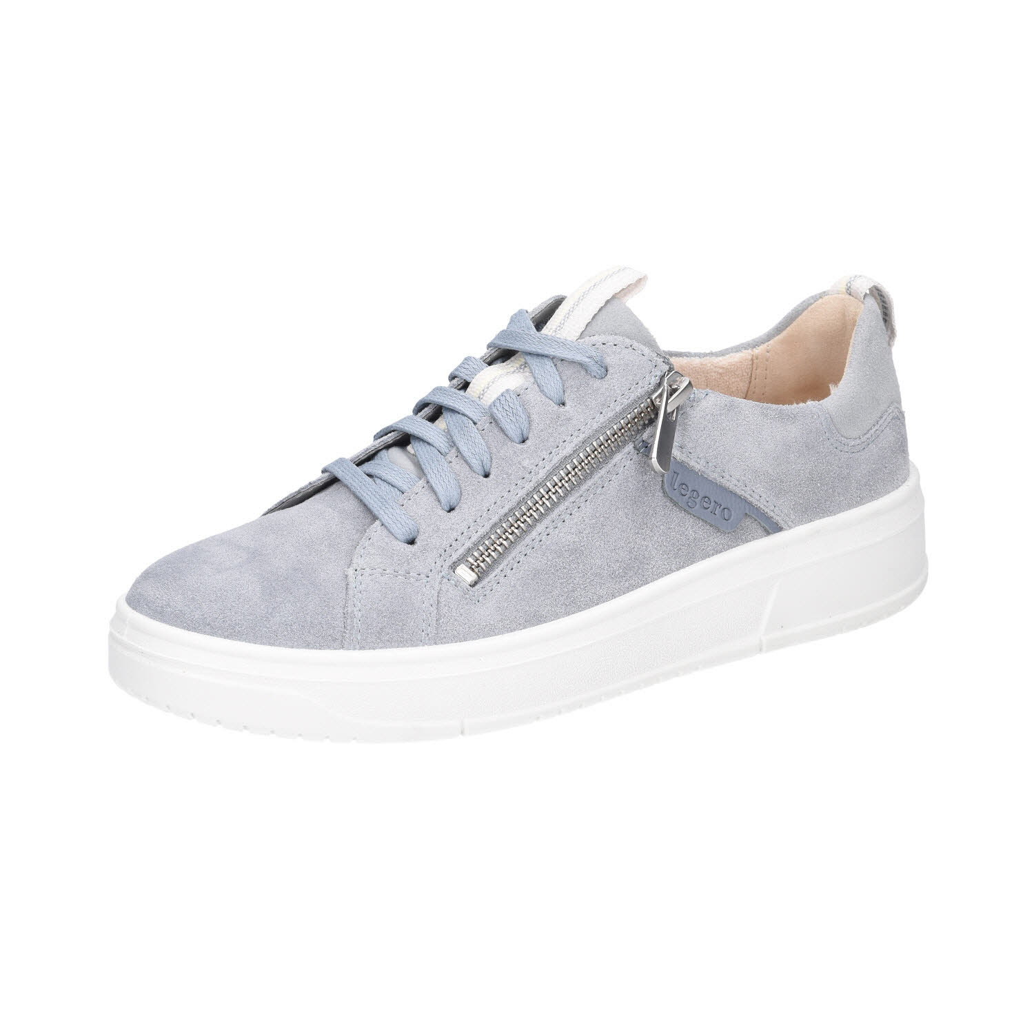 Legero Rejoice Velourleder Aria blau Weite G Bild 1