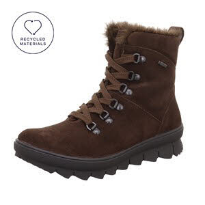 Legero Stiefelette Leder \\ NOVARA Corvino braun Weite G