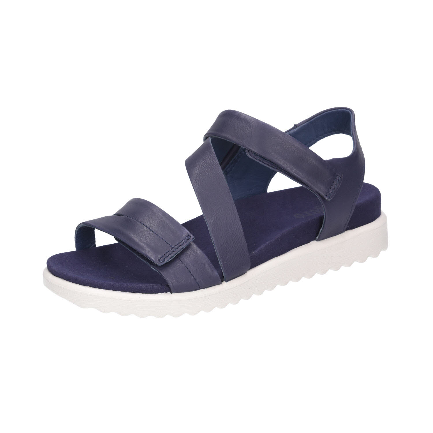 Legero Move Sandale Weite G Klett blau Weite G